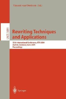 Rewriting Techniques and Applications(English, Paperback, unknown)