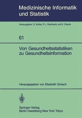 Von Gesundheitsstatistiken zu Gesundheitsinformation(German, Paperback, unknown)