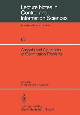 Analysis and Algorithms of Optimization Problems(English, Paperback, unknown)