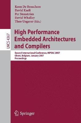 High Performance Embedded Architectures and Compilers(English, Paperback, unknown)