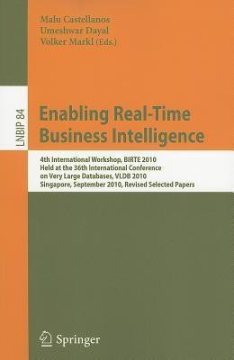 Enabling Real-Time Business Intelligence(English, Paperback, unknown)