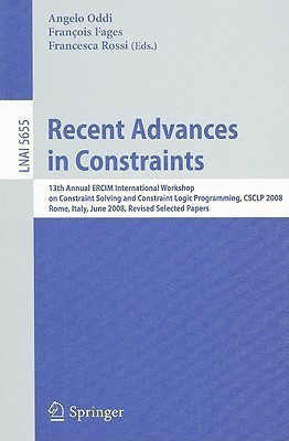 Recent Advances in Constraints(English, Paperback, unknown)
