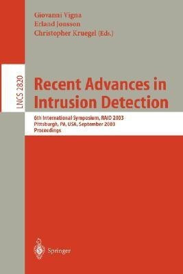 Recent Advances in Intrusion Detection(English, Paperback, unknown)