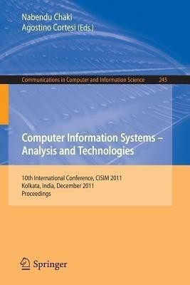 Computer Information Systems - Analysis and Technologies(English, Paperback, unknown)
