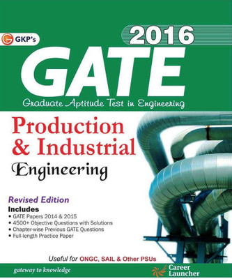 Gate Guide Production & Industrial Engineering 2016(English, Paperback, unknown)
