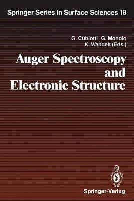 Auger Spectroscopy and Electronic Structure(English, Paperback, unknown)