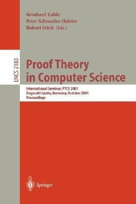 Proof Theory in Computer Science(English, Paperback, unknown)