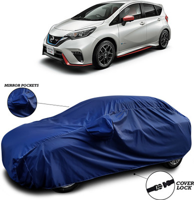 ANTHUB Car Cover For Nissan Note e-Power (With Mirror Pockets)(Blue)