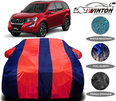 V VINTON Car Cover For Mahindra XUV 500 (With Mirror Pockets)(Red)