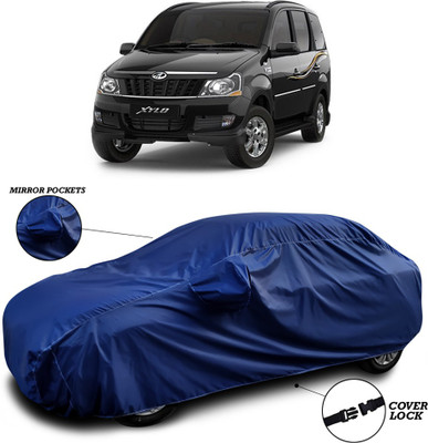 ANTHUB Car Cover For Mahindra Xylo (With Mirror Pockets)(Blue)