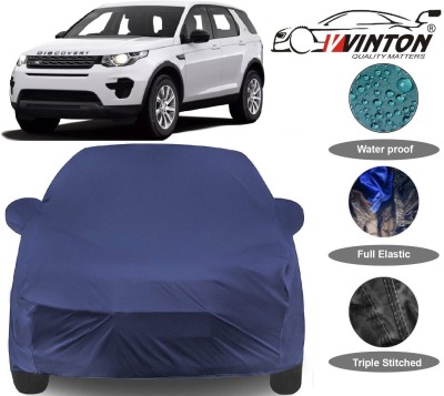 V VINTON Car Cover For Land Rover Discovery Sport (With Mirror Pockets)(Blue)