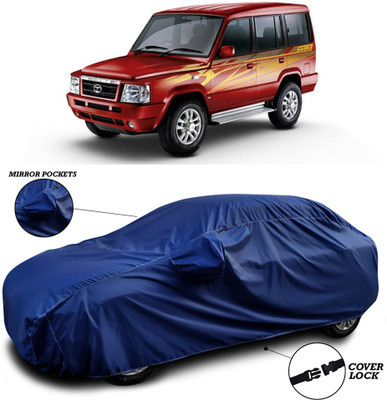 ANTHUB Car Cover For Tata Sumo Victa (With Mirror Pockets)(Blue)