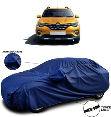 ANTHUB Car Cover For Renault HBC (With Mirror Pockets)(Blue)