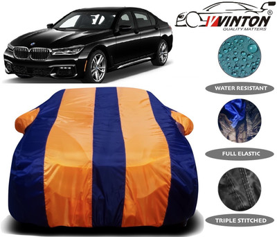 V VINTON Car Cover For BMW 7 Series (With Mirror Pockets)(Multicolor)