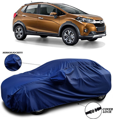 ANTHUB Car Cover For Honda WRV (With Mirror Pockets)(Blue)