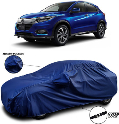 ANTHUB Car Cover For Honda Vezel (With Mirror Pockets)(Blue)