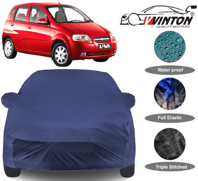 V VINTON Car Cover For Chevrolet UVA (With Mirror Pockets)(Blue)
