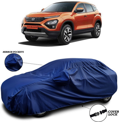 ANTHUB Car Cover For Tata H7X (With Mirror Pockets)(Blue)
