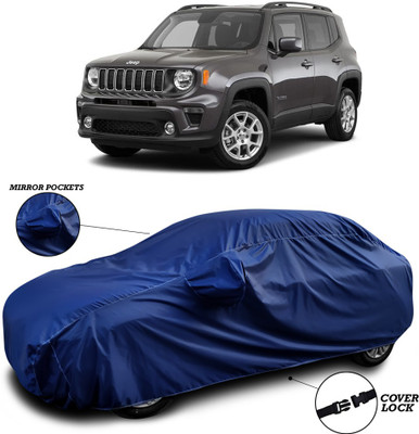 ANTHUB Car Cover For Jeep Renegade (With Mirror Pockets)(Blue)