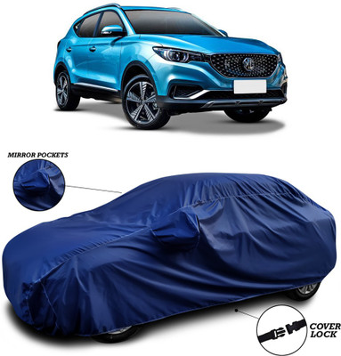 ANTHUB Car Cover For MG ZS EV (With Mirror Pockets)(Blue)