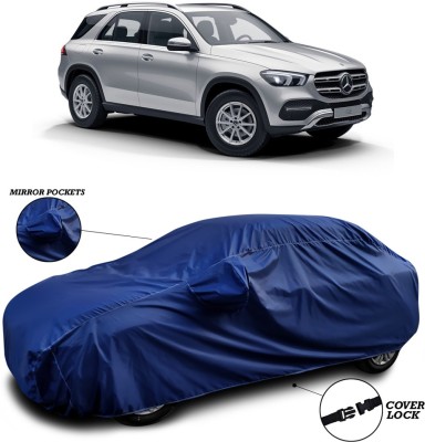 SEBONGO Car Cover For Mercedes Benz GLE (With Mirror Pockets)(Blue)