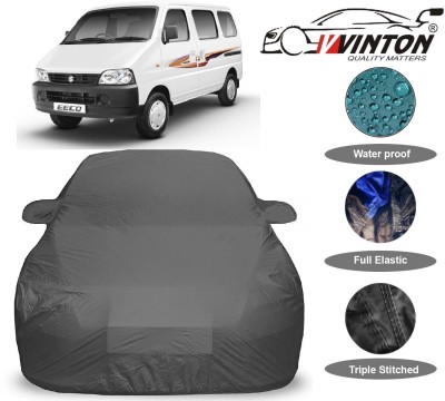 V VINTON Car Cover For Maruti Suzuki Eeco (With Mirror Pockets)(Grey)