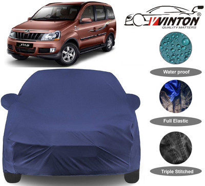 V VINTON Car Cover For Mahindra Xylo (With Mirror Pockets)(Blue)