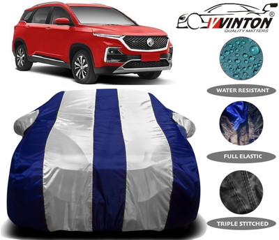 V VINTON Car Cover For MG Hector (With Mirror Pockets)(Multicolor)
