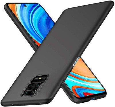 Foncase Back Cover for Mi Redmi Note 9 Pro, Poco M2 Pro Back Case Full Camera Protection(Black, Camera Bump Protector, Silicon, Pack of: 1)