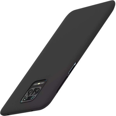 Foncase Back Cover for Poco M2 Pro, Mi Redmi Note 9 Pro, Mi Redmi Note 9 Pro Max(Black, Grip Case, Silicon, Pack of: 1)