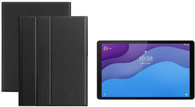MoreFit Flip Cover for Lenovo Tab M10 HD 2nd Gen 10.1 Inch 2020 X306(Black, Shock Proof, Pack of: 1)