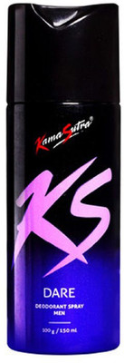 Kamasutra Dare Deodornt Spray 150ML Deodorant Spray  -  For Men(150 ml)
