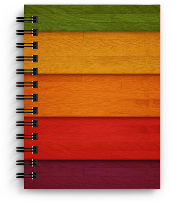 DI-KRAFT linning printed handmade diary A5 Diary Unruled 150 Pages(Multicolor)