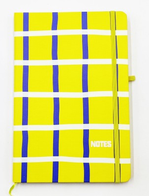 XINGLI Stripes Mini Diary Ruled 160 Pages(Yellow)