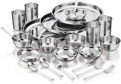 Kitchen Dinner Set Flipkart Low Price KTART Pack Of 36 Plastic