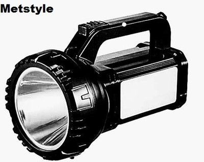 Met style DP-7320 Jumbo Led Laser 10.6 Watts Rechargeable Torch Torch (Black : Rechargeable) 8 hrs Torch Emergency Light(Multicolor)