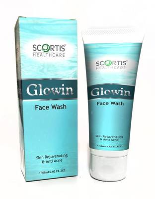 SCORTIS HEALTH CARE Glowin , Deep Cleansing & Anti Acne, For Soft Skin, Non-Drying Formulation Face Wash
