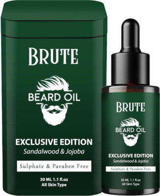 Brute Beard Growth Oil With Natural Ingredients Hair Oil (30 ml)