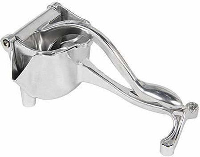 MT fab Aluminium Heavy Duty Aluminium Metal Manual Fruit Juicer Squeezer Premium Quality Lemon Orange Juicer, Simple Fruit Press Squeezer (Silver Colour) Hand Juicer(Silver)