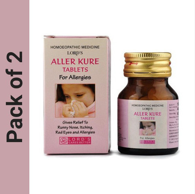 LORD'S Aller Cure Tablets(2 x 25 g)