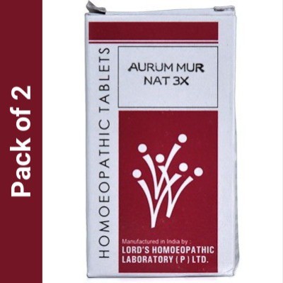 LORD'S Aurum Mur Nat 3X Tablets(2 x 25 g)