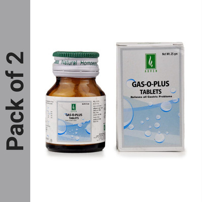 ADVEN Gas O Plus Tablets(2 x 25 g)