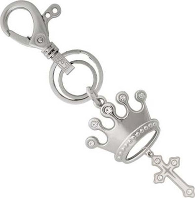 Rashi Traders Silver Hook Crown . Latest Design Full Metal Quality Key Chain Key Chain