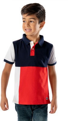 Nitt Hyman  - Cherry Crumble Baby Boys Solid Cotton Blend T Shirt(Multicolor, Pack of 1)