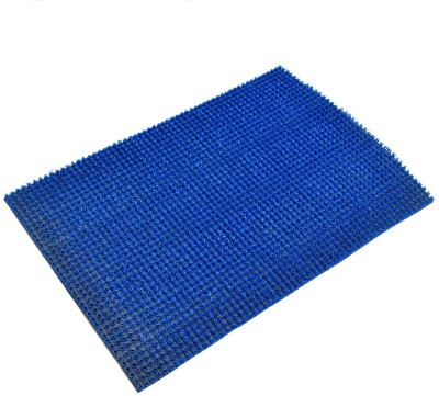 urban gallery PVC (Polyvinyl Chloride) Door Mat(Blue, Free)