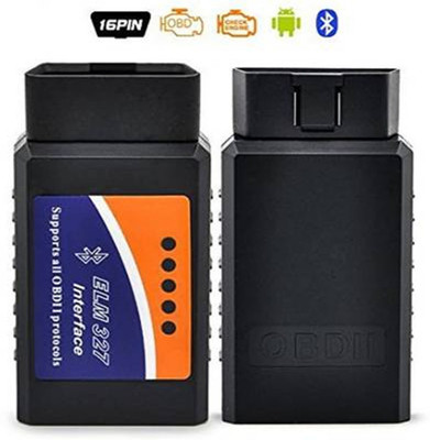 SellRider High Quality16 Pin ELM327 Bluetooth OBD-II Car scanner, reader with software Compact disc OBD Reader