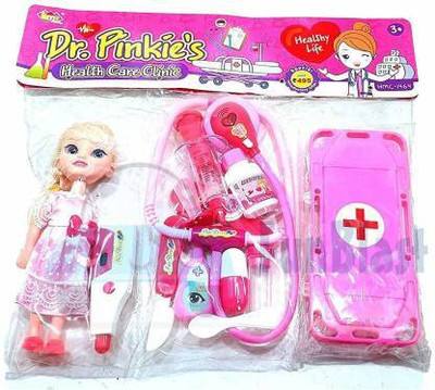 Laxmi Enterprise CUTE DOLL WITH DOCTOR KIT TOY