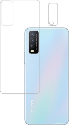Vatsin Back Screen Guard for Vivo Y20A(Pack of 2)