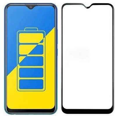 FwellT Edge To Edge Tempered Glass for Vivo Y31 2021(Pack of 1)