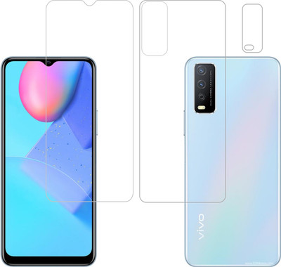 Vatsin Front and Back Screen Guard for ViVO Y20T(Pack of 3)